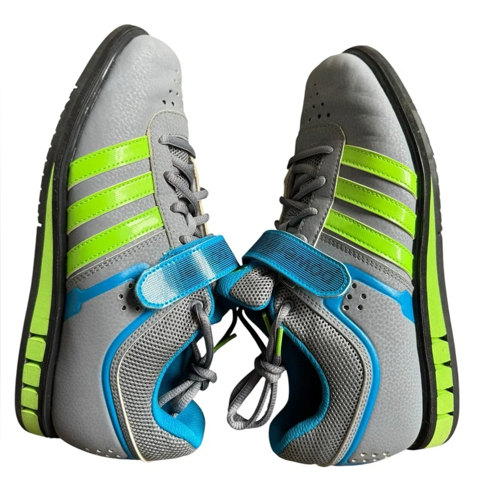 Adidas Powerlift 2 Trainer Men's Power Lifting Shoes Gray M18769 Sz 7